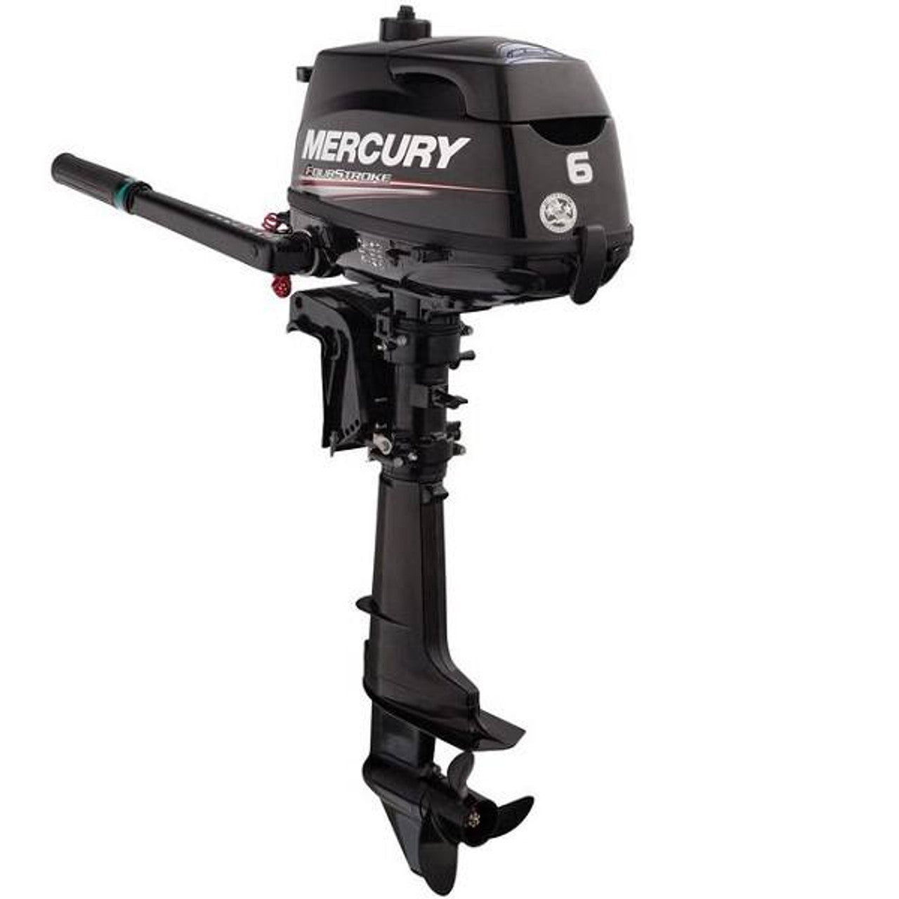 Mercury 6HP 4-Stroke Outboard Motor Tiller 1FX6201KK 15" Shaft