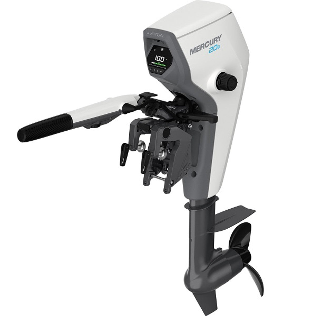 Mercury Avator 20e Tiller 5.5HP Electric Outboard Motor 15" Shaft 15ESRC