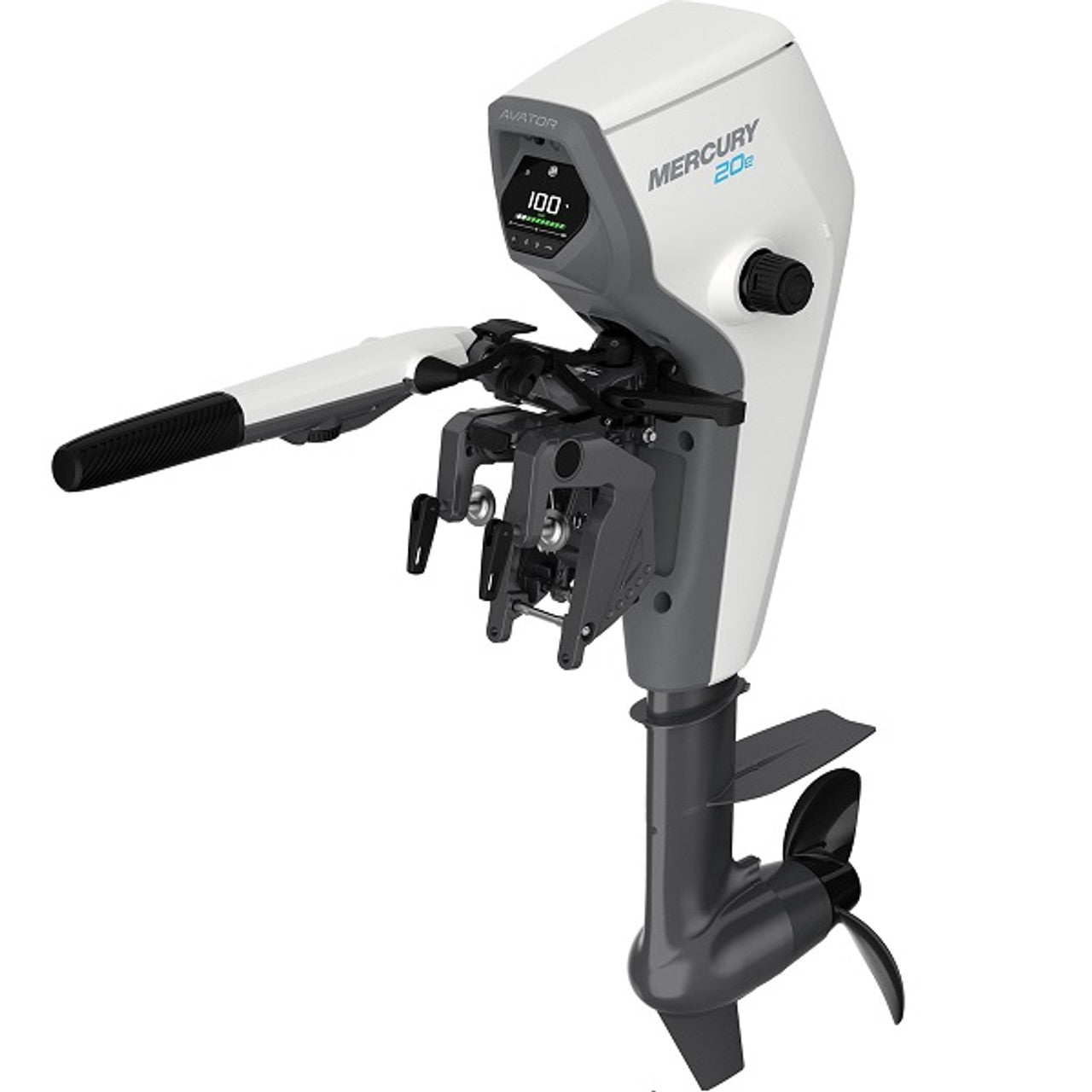 Mercury Avator 20e Tiller 5.5HP Electric Outboard Motor 20" Shaft 20ELH