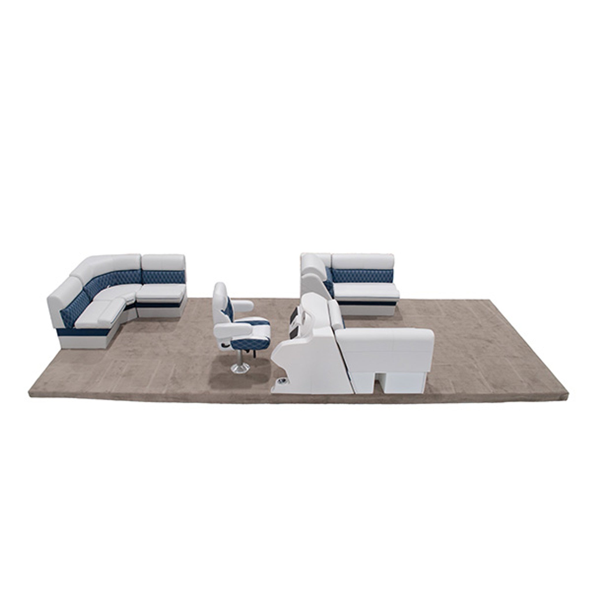 Lippert Sunset Rear L & Lounge Pontoon Furniture Set