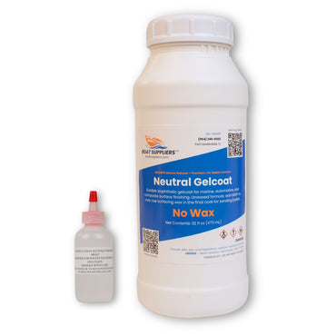 Neutral Gelcoat with Hardener - No Wax