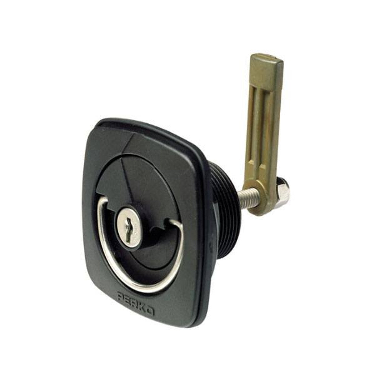Perko Black Flush Lock - 1-1/6"-2-9/16"