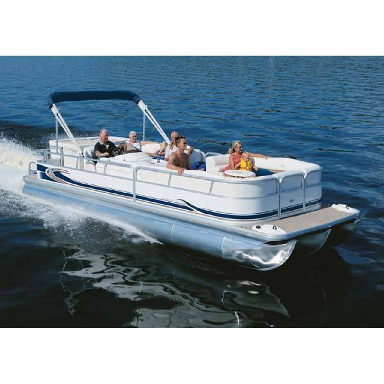 BoatGuard 22'-24' x 102" Pontoon Boat Cover (Playpen)