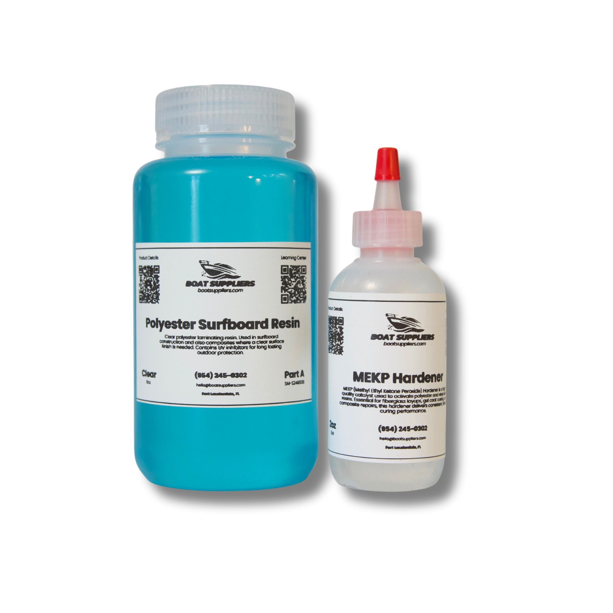Polyester Surfboard Resin with MEKP