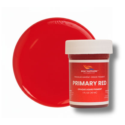 Red Epoxy Resin Pigment – Opaque Liquid Colorant for Resin Art & Gelcoat 1oz