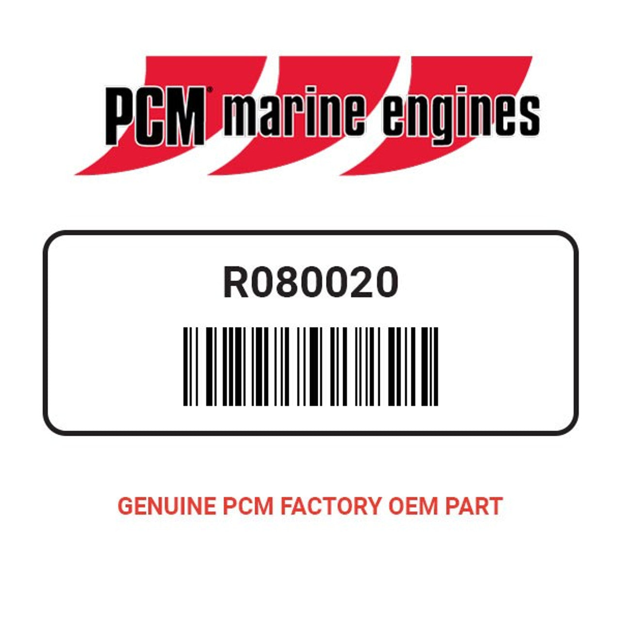 PCM R080020 FUEL FILTER