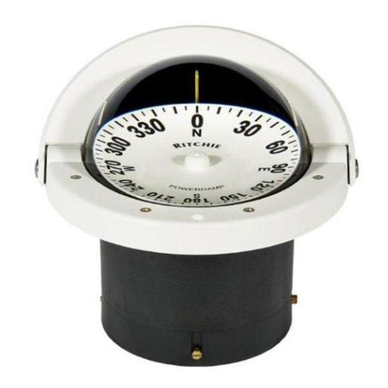 Ritchie FNW-201 Navigator Flush Mount Compass - White