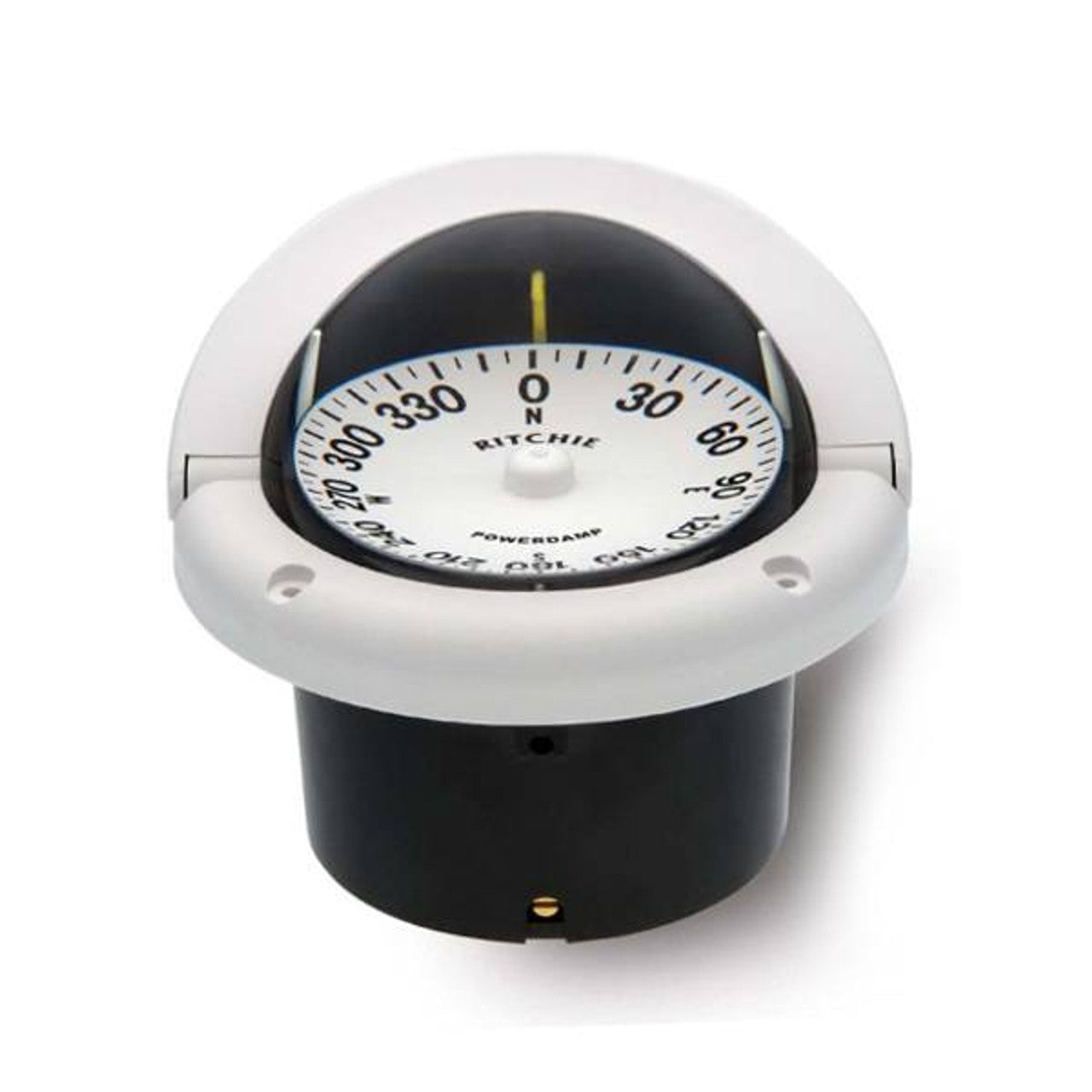 Ritchie Helmsman Flush Mount Compass - White