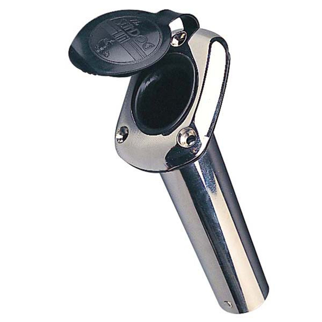 Sea-Dog Stainless Flush Mount Angled Rod Holder With Cap