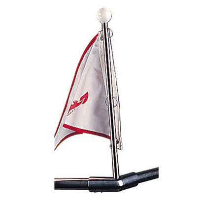 Sea Dog Stainless Steel 1/2" Diameter Flagstaff for Bow Form