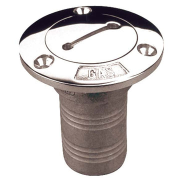 Sea Dog Cast Stainless Fuel Deck Fill with Deck Key