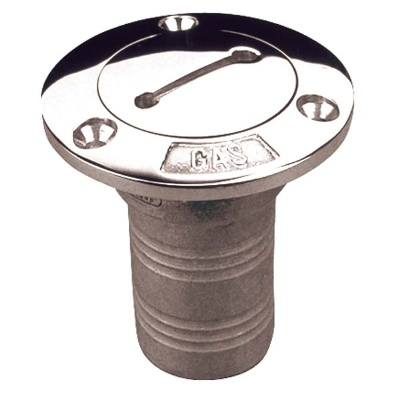 Sea Dog Cast Stainless Fuel Deck Fill with Deck Key