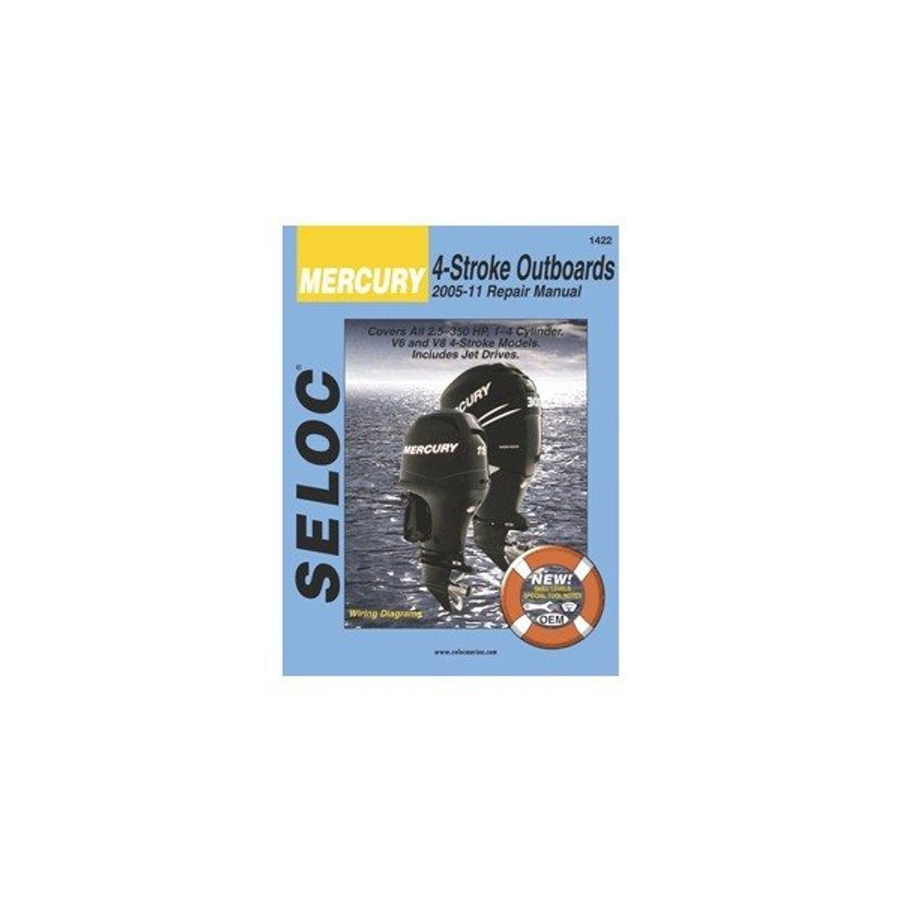 Seloc Service Manual, Mercury Outboard 4-Stroke 2005-2011