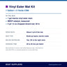 Vinyl Ester Mat Kit contents and coverage