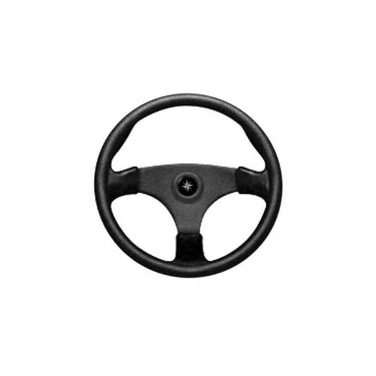 SeaStar 14" Stealth 3 Spoke Boat Steering Wheel