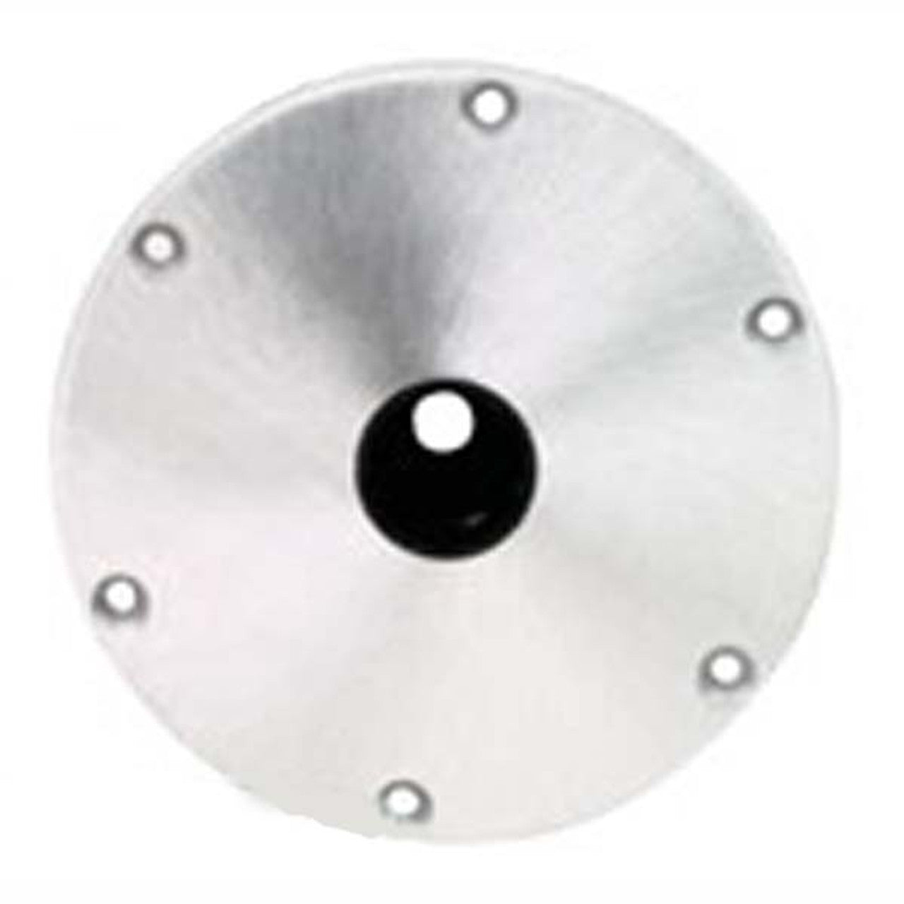 Swivl-Eze Snap-Lock 9" Deck Base, Brushed Aluminum