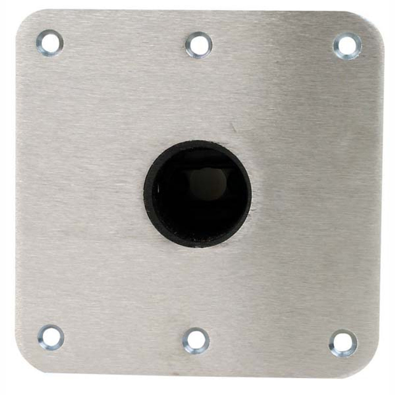 Swivl-Eze Snap-Lock Deck Base, 7" x 7" Stainless Steel