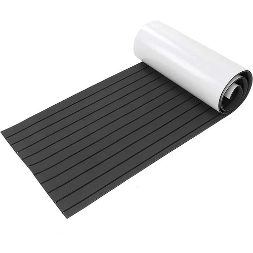 600x2400x5mm EVA Foam Faux Teak Boat Decking Mat Brown Deck Sheet