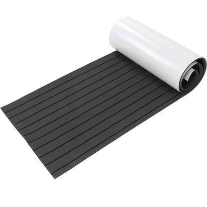 600x2400x5mm EVA Foam Faux Teak Boat Decking Mat Brown Deck Sheet