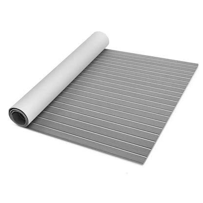 600x2400x5mm EVA Foam Faux Teak Boat Decking Mat Brown Deck Sheet