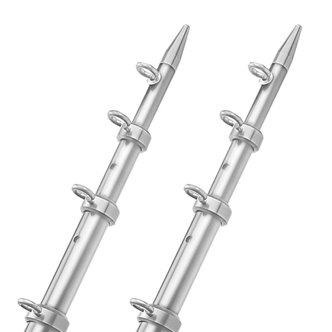 TACO 15' Tele-Outrigger - Silver/Silver