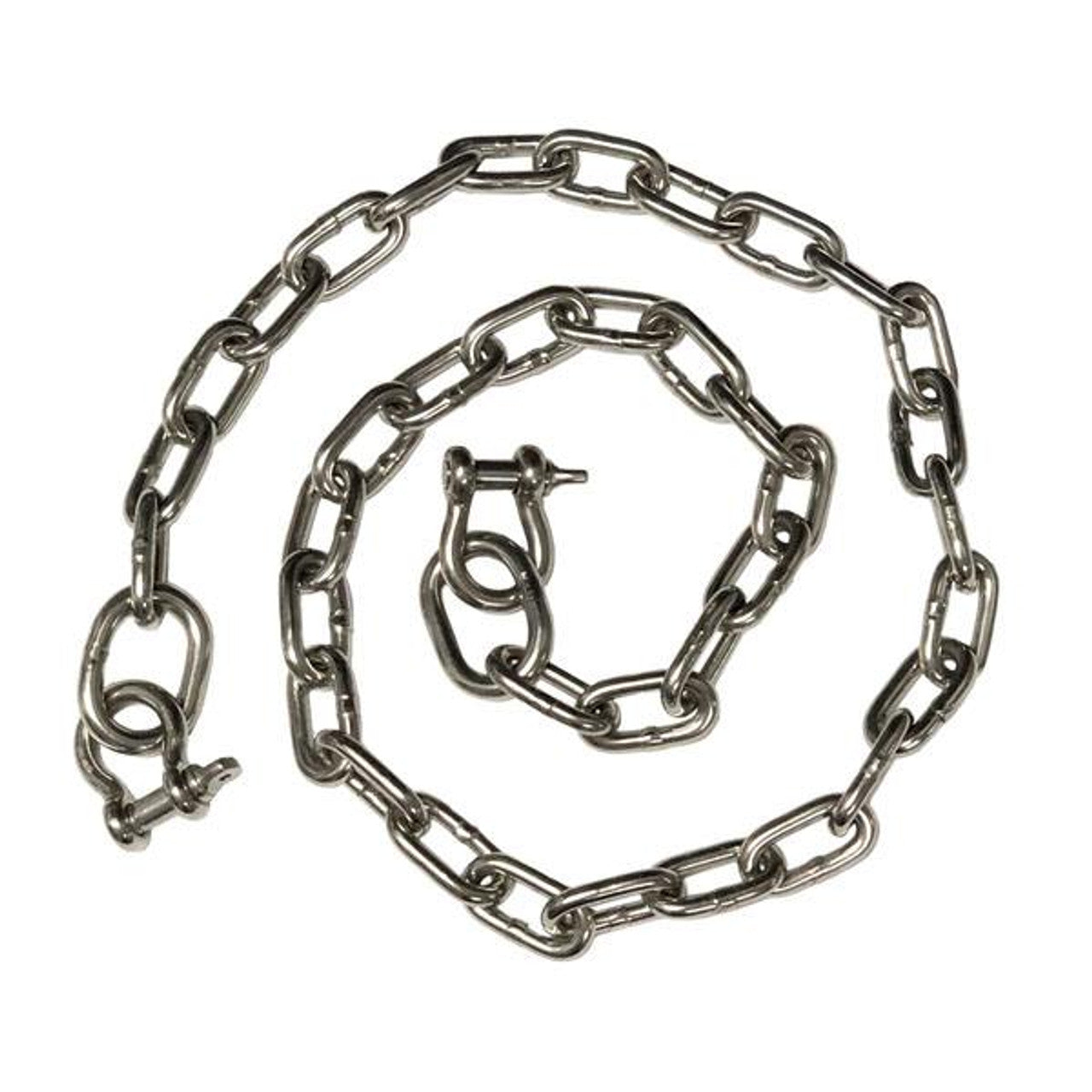 3/8" x 6' with 7/16" shackles