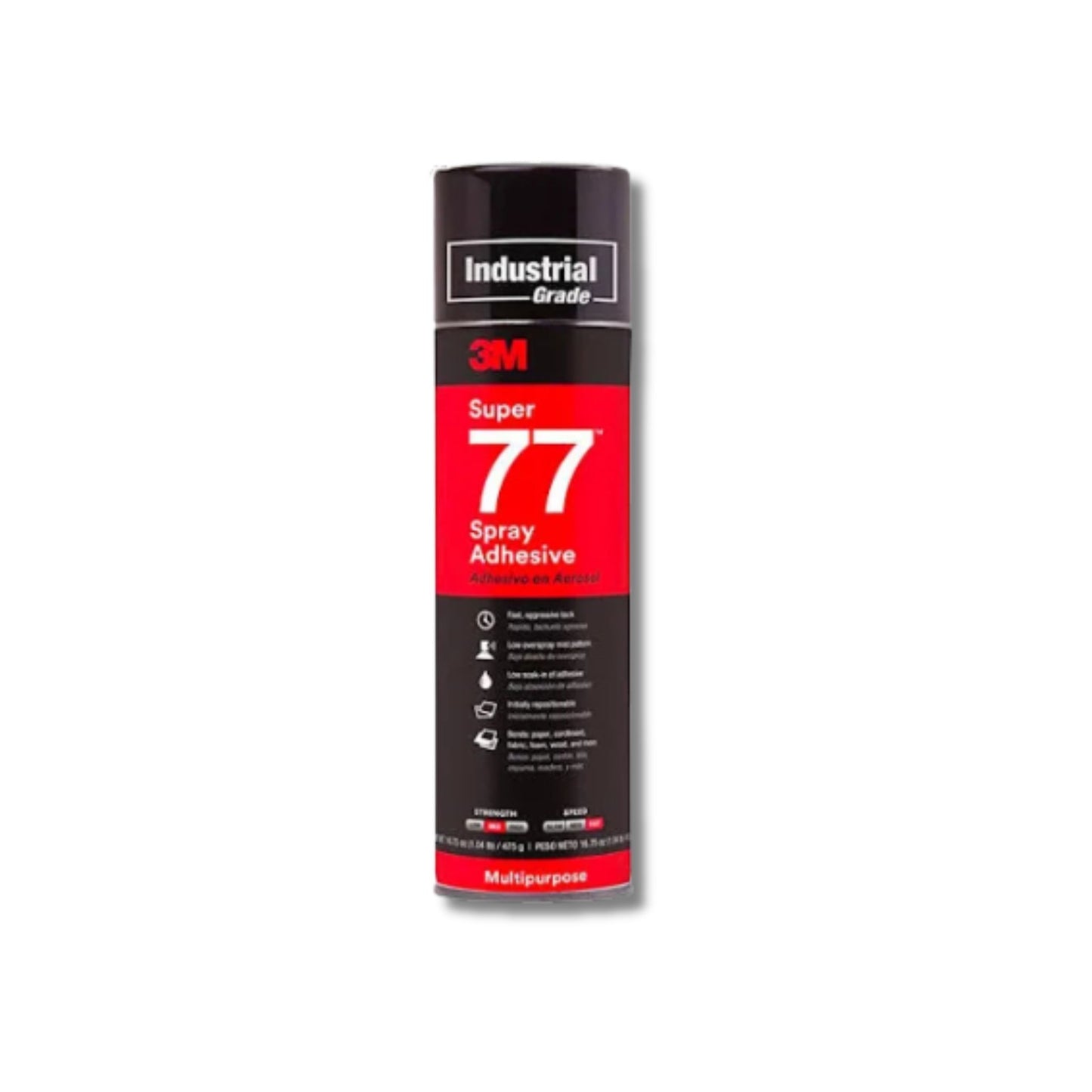 3M Super 77 Spray Adhesive - 16.75oz Can