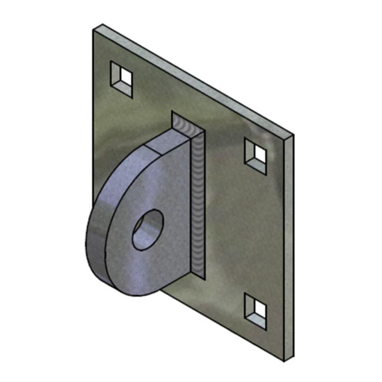 Tie Down Dock System Male T Connector