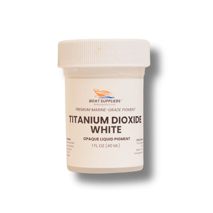 White Epoxy Resin Pigment – Opaque Liquid Colorant for Resin Art & Gelcoat 1oz