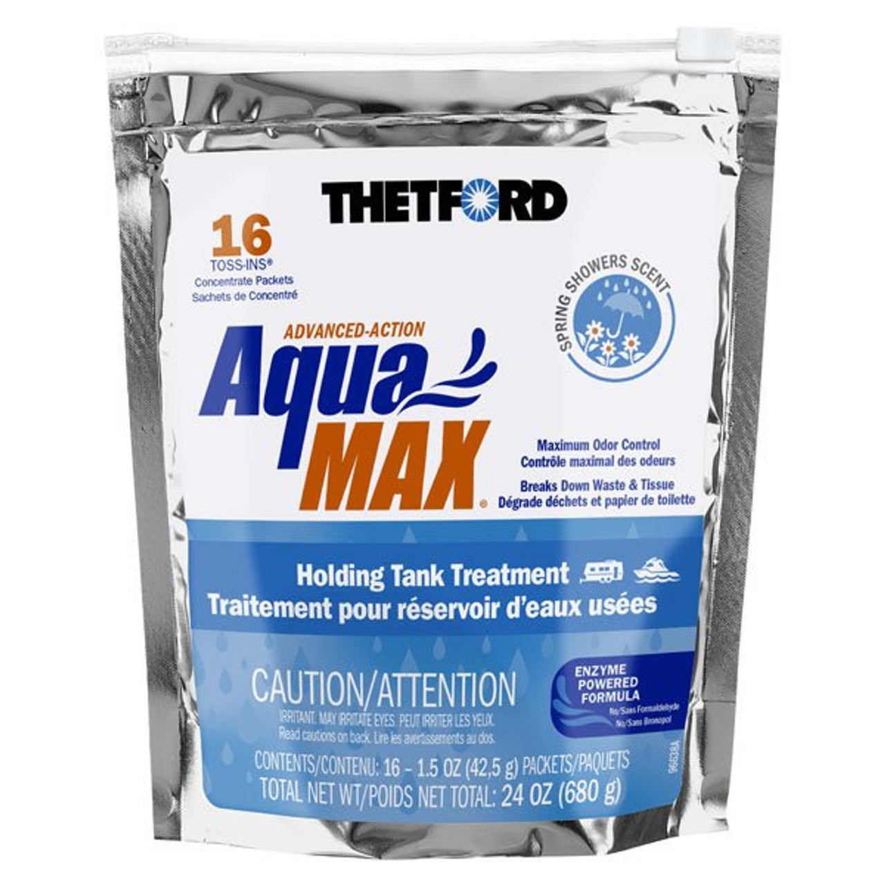 Thetford Aqua-Kem Holding Tank Deodorant - Powder and Toss-Ins