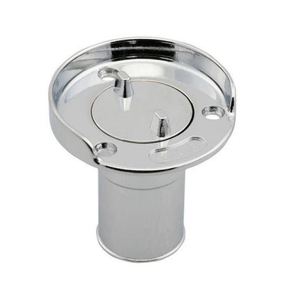 Whitecap 1-1/2" Gas Hose Deck Fill w/Splash Shield
