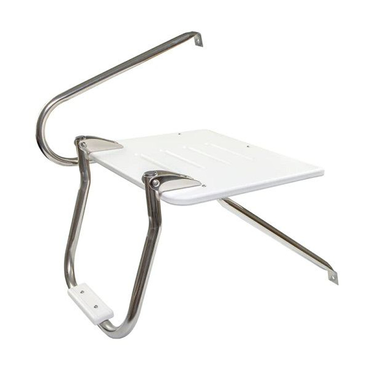 Whitecap Outboard Poly Swim Platform Kit w/Ladder