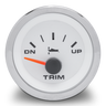 Sierra 62550P White Premier Pro Series Trim Gauge