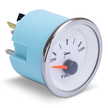 Sierra 62550P White Premier Pro Series Trim Gauge