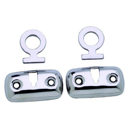 Attwood Stainless Steel Mooring Fender Lock Kit (1 Pair)