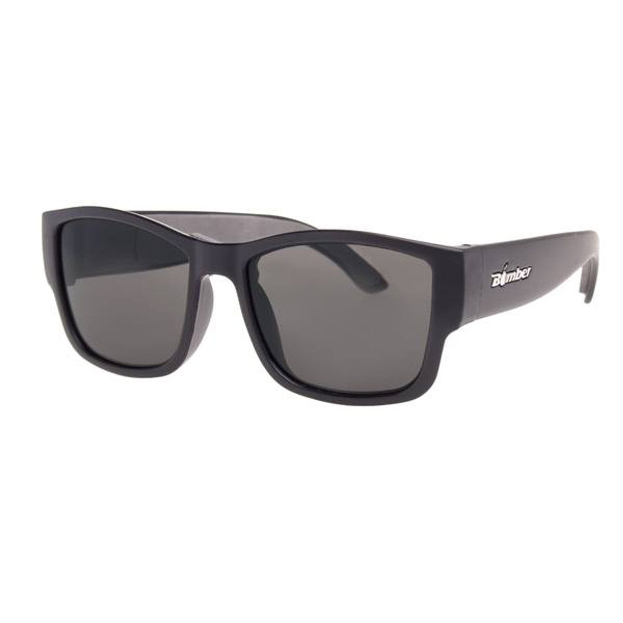 Bomber Gomer Bomb Matte Black Frame with Smoke Lens