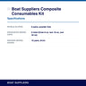 Boat Suppliers Composite Consumables Kit specifications