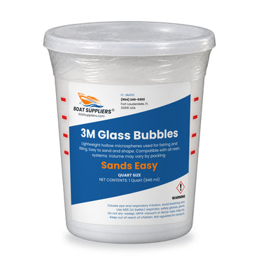 Boat Suppliers 3M Glass Bubbles in a 1 quart cup