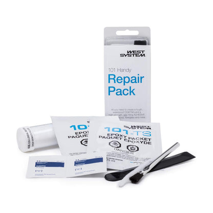West System 101 Handy Repair Pack with its contents