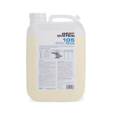 West System 105-C Epoxy Resin, 4.35 gallon jug