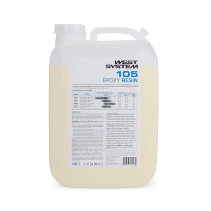 West System 105-C Epoxy Resin, 4.35 gallon jug