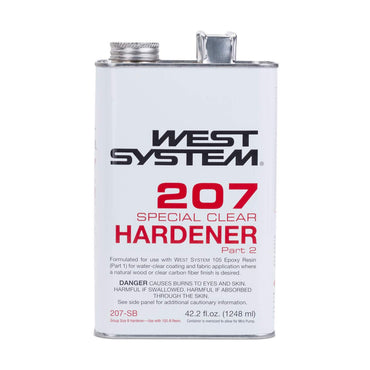 West System 207-SB Special Clear Hardener, 42.2 fl oz can