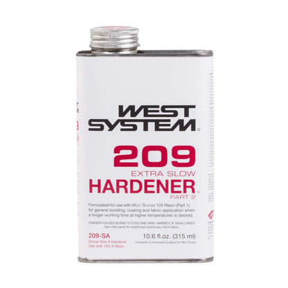 West System 209-SA Extra Slow Hardener, 10.6 fl oz can