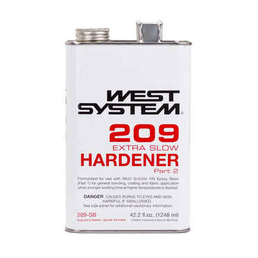 West System 209-SB Extra Slow Hardener, 42.2 fl oz can