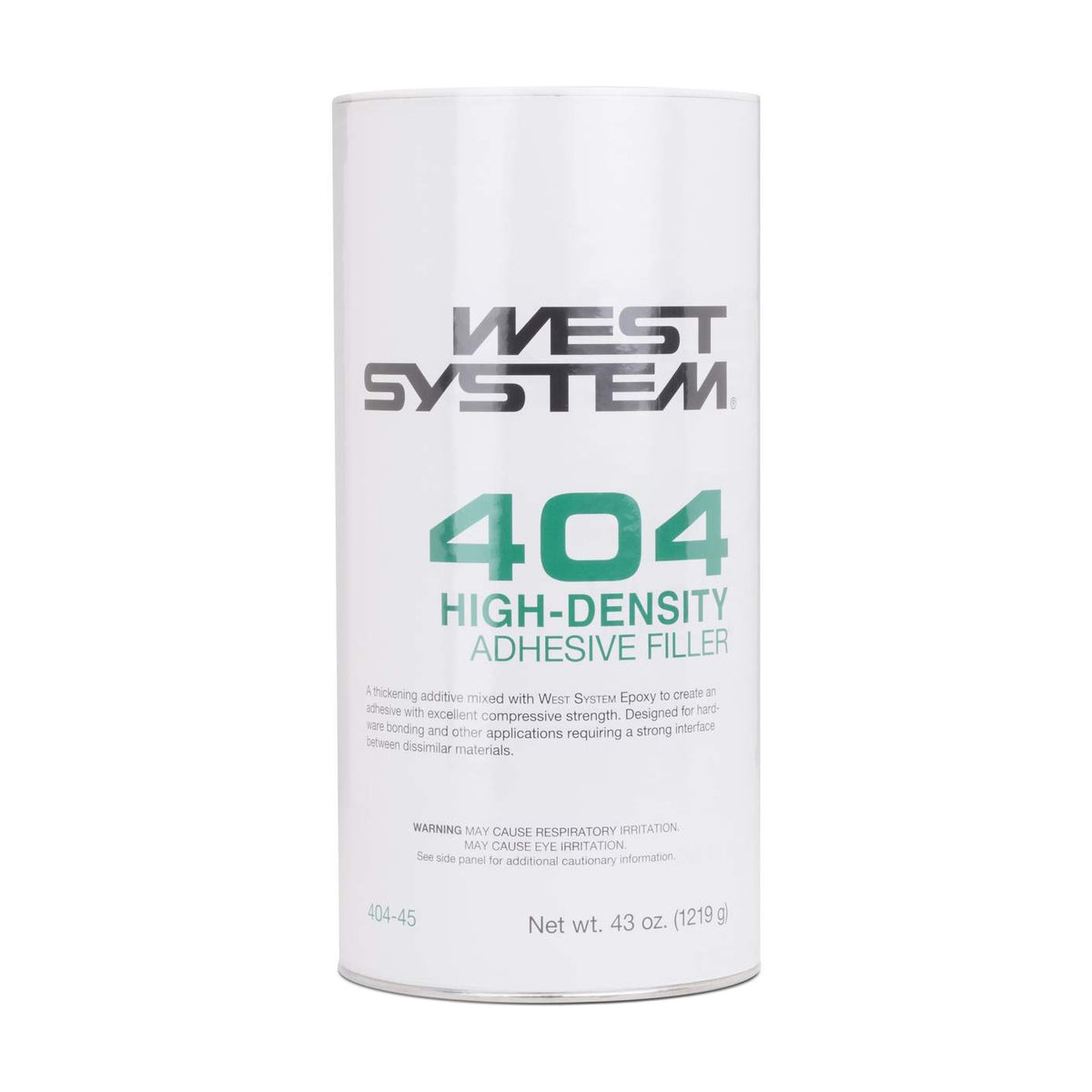 West System 404-45 High-Density adhesive filler, 43 oz can
