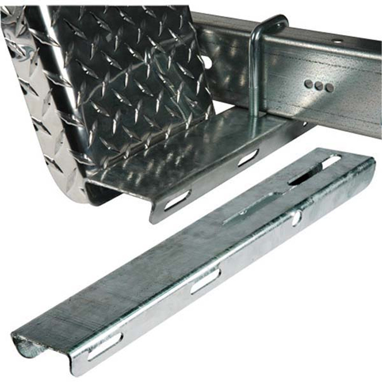 Galvanized Fender Step Pad - 3" x 15 1/4"