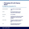 Fiberglass Kit with Epoxy Resin For Beginners (Composites 101) specifications