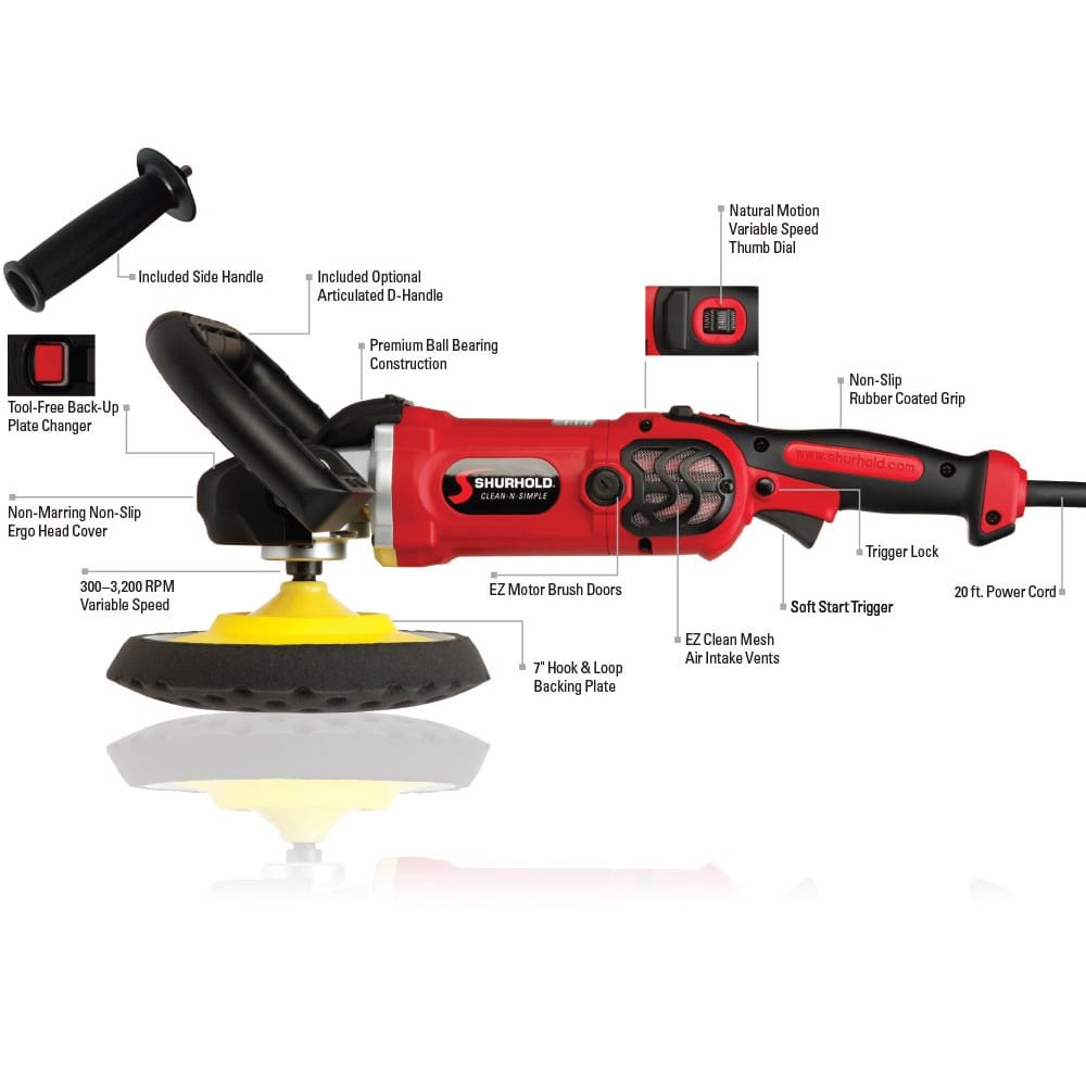 Pro Rotary Polisher 6"