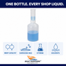 One dispenser bottle for MEKP catalyst, surfacing wax, styrene, and solvents