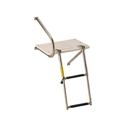 Garelick Transom Platform w/ Telescoping Ladder
